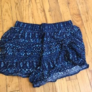 Fun patterned shorts